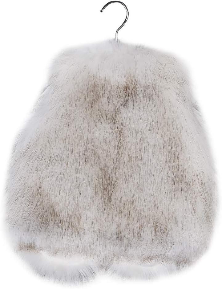benetia Girls Boys Faux Fur Vest Coat