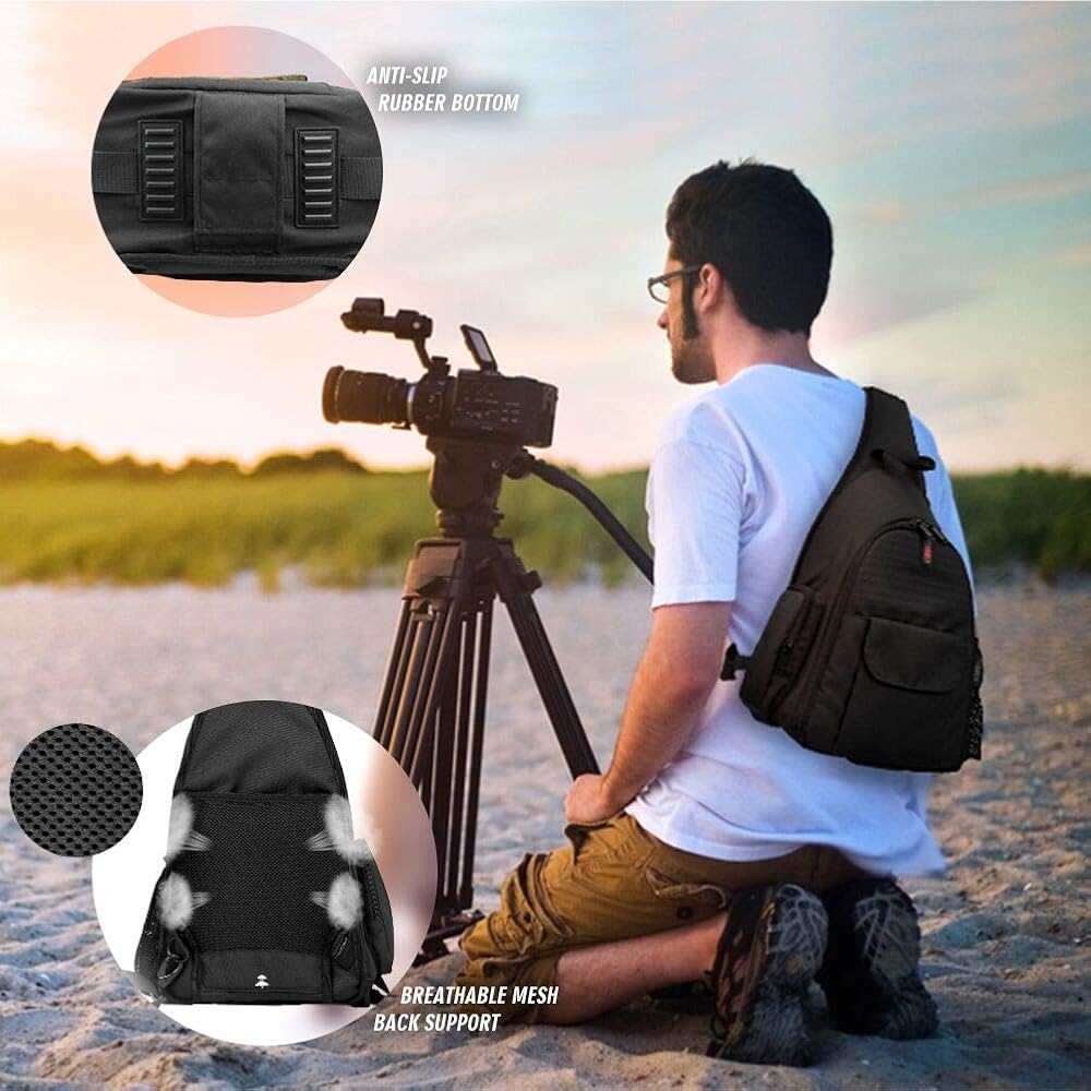 Camera bag for professional use レインコート付き Amazon.com : Cwatcun Camera Backpack with Rain Cover, Tripod
