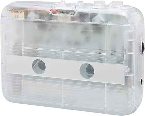 Miniatura 7 de Lazmin112 Reproductor de casete Bluetooth, reproductor de cinta de audio estéreo portátil con auriculares, función de marcha atrás automática