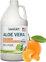 Vista 8 de Land Art - Gel orgánico de aloe vera bebible para alivio de acidez estomacal y reflujo ácido - 99.7% puro - Procesado en frío - Mejora la salud