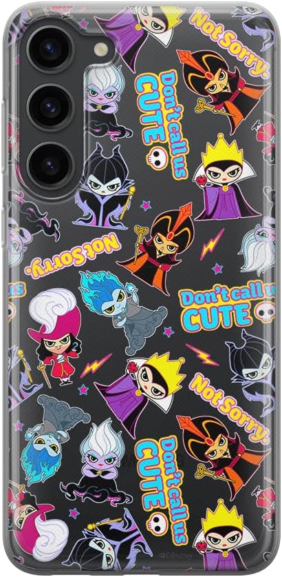 ERT GROUP Mobile Phone case for Samsung S23 Original and Officially Licensed Disney Pattern Disney Villains 007 optimally adapted to The Shape of The Mobile Phone, case Made of TPU
