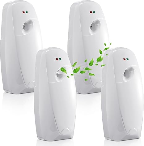Amazon.com: Maxcheck 4 Pcs Automatic Air Freshener Spray Dispenser Wall ...