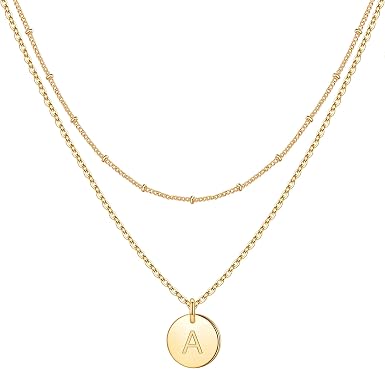 Amazon.com: Dainty Gold Necklaces for 