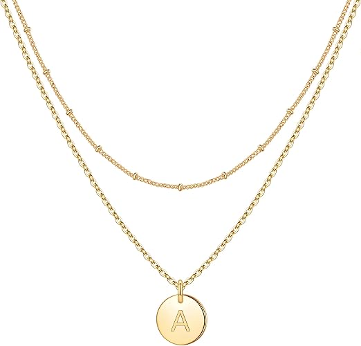 Amazon.com: Dainty Gold Necklaces for 