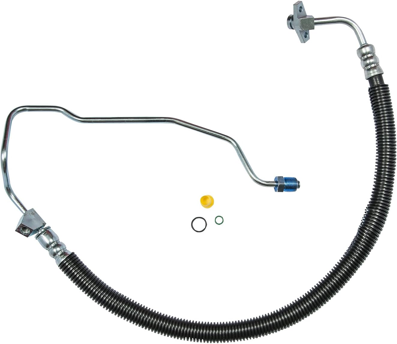 Edelmann 80784 Power Steering Pressure Line Hose Assembly: Replacement for - 2011-06; Honda Civic, Acura CSX (Canada), Black
