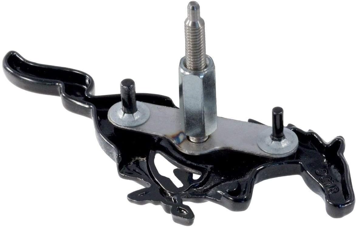 1993 Mustang SVT Cobra Black Running Horse Front Grille Emblem