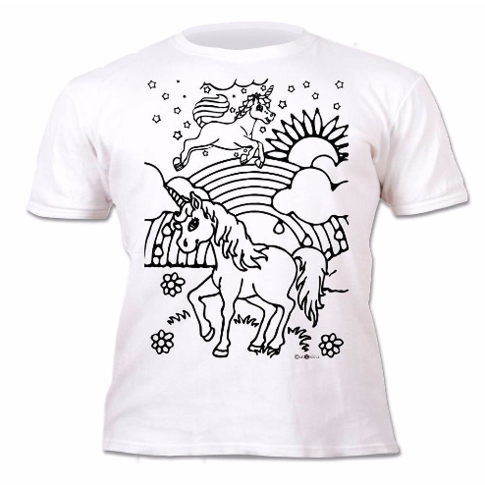 Splat Planet Unicorns T-Shirt Age 9-11 