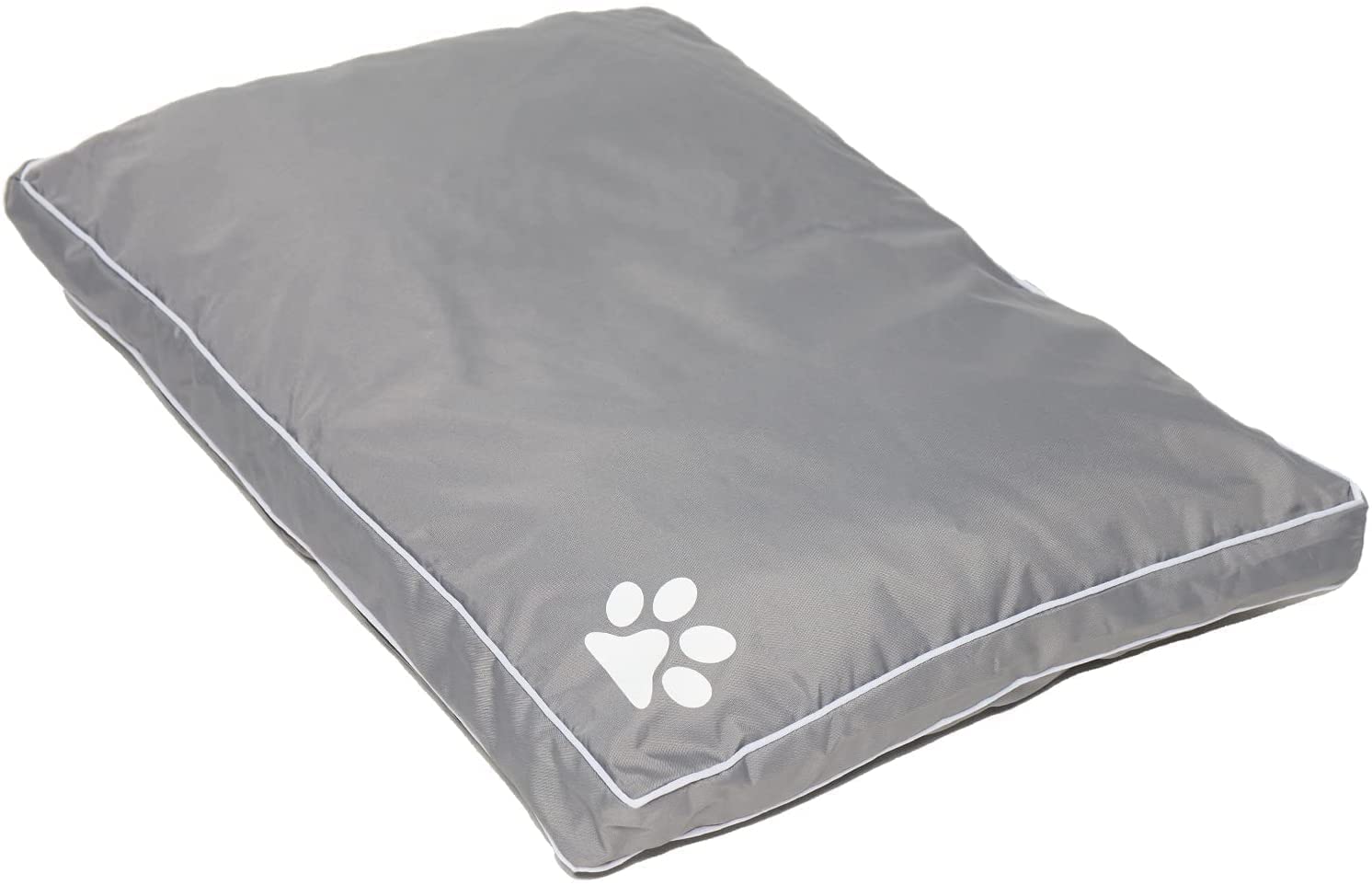 AmigoZone LARGE & Extra Large Waterproof Dog Beds -Pet Washable Zipped Mattress Cushion Cover (Gray, Extra Large Cover Only)