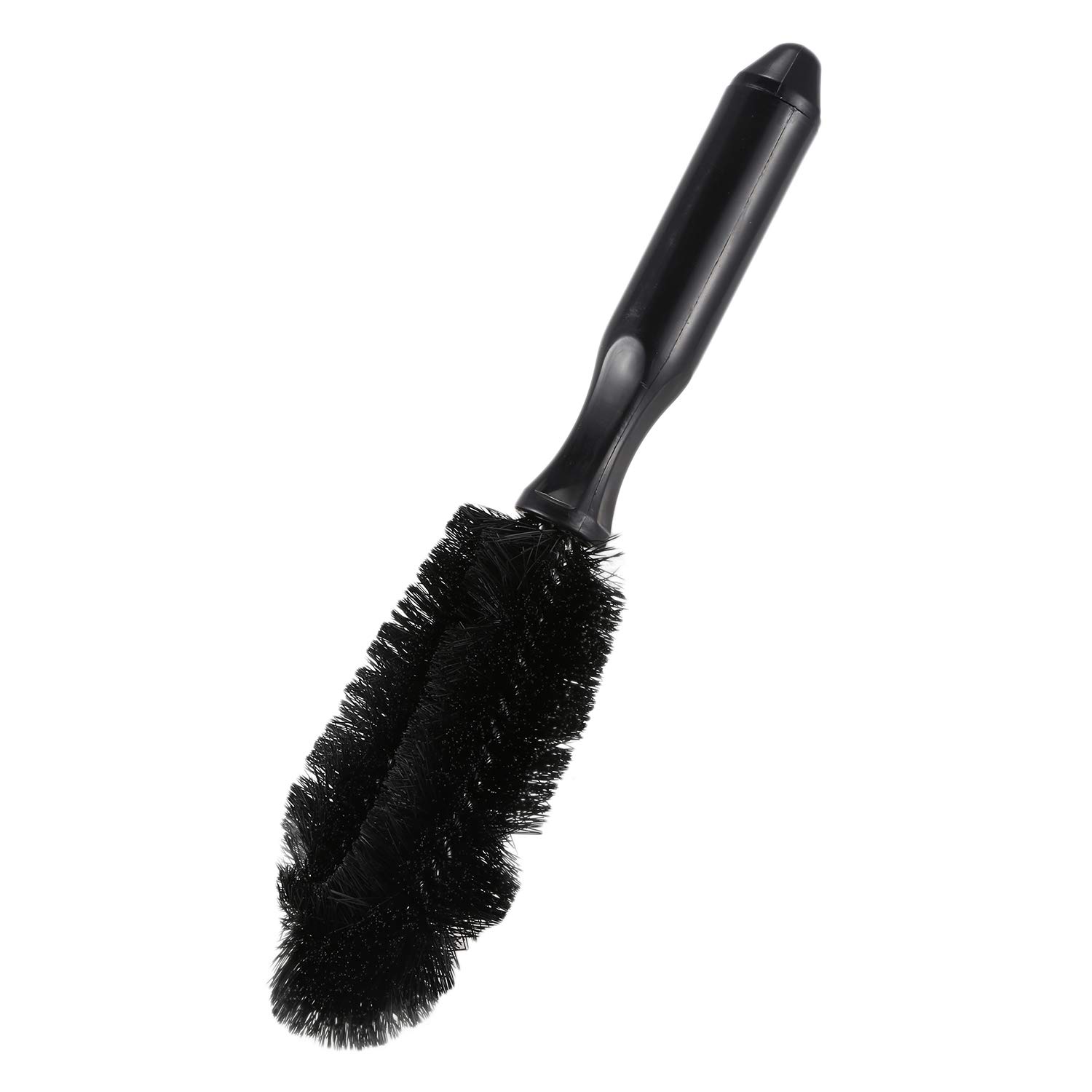 de Limpieza automatica de Rueda de neumatico de Coche Carro de Color Negro Cepillo Lavado de Longitud de 10,6"