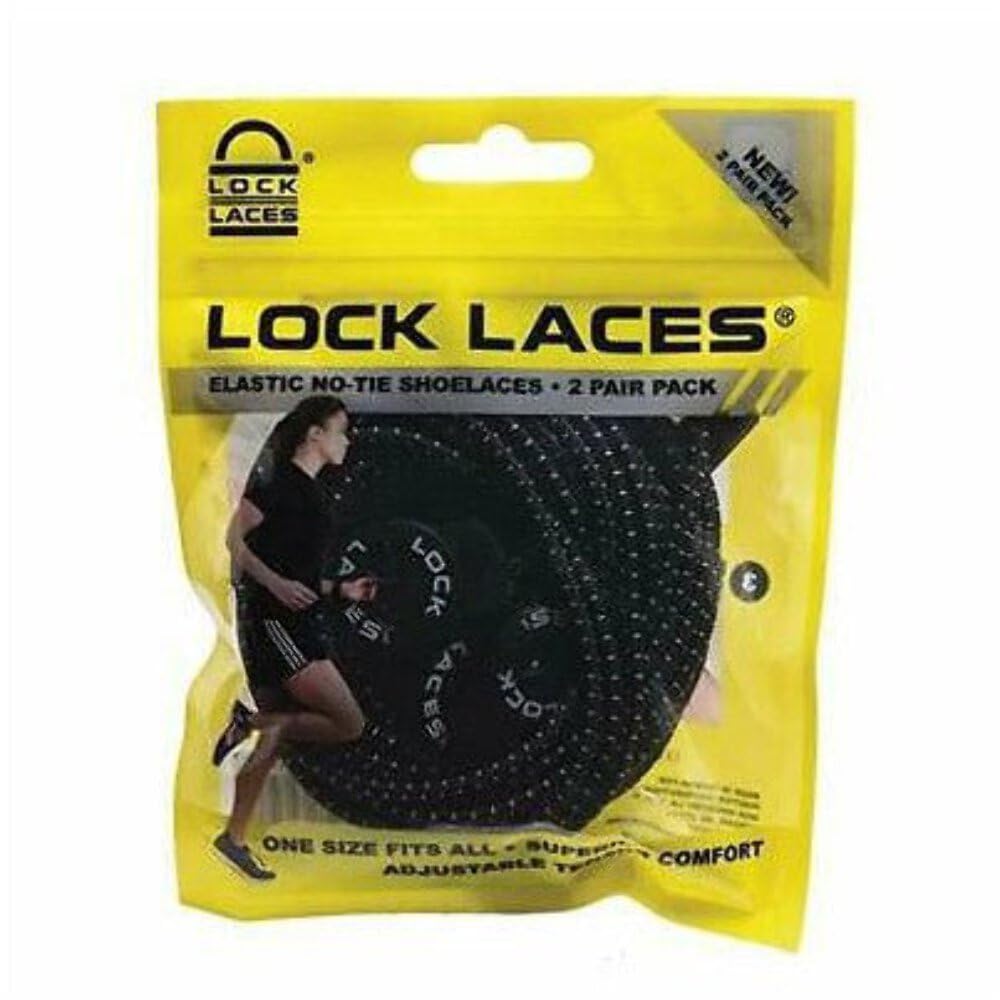 LOCK LACES - Cordones elásticos sin nudo, para zapatillas