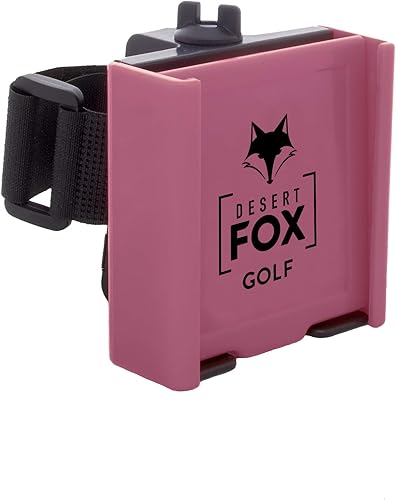 Miniatura 3 de DESERT FOX GOLF Phone Caddy  Adjustable Golf Cart Phone Holder with Secure Strap for Hands-Free GPS & Golf Apps  Universal Fit