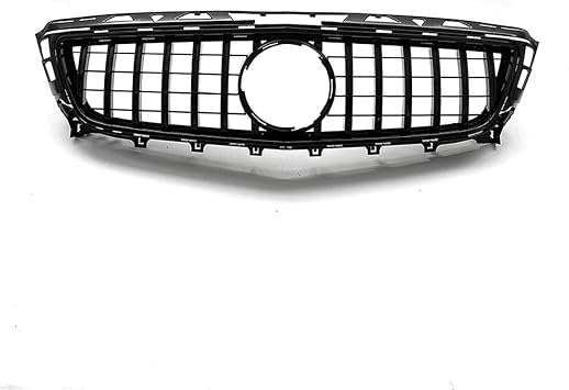Compatible with Benz W218 C218 X218 CLS Class CLS350 CLS500 CLS550 2011-2014 GT Style Car Upper Bumper Hood Mesh Grill Front GrilleStyle C