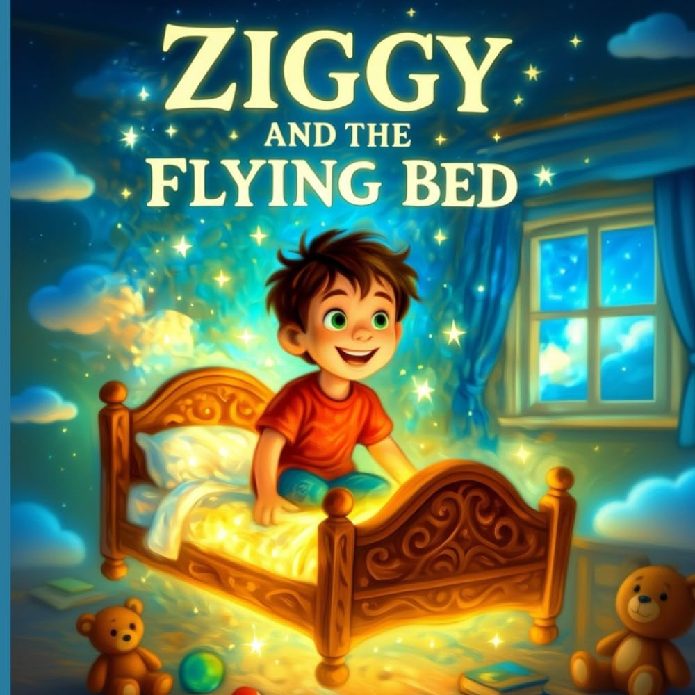 Ziggy and the Flying Bed: An Imaginative Bedtime Story Full of Wonder and Dreams for Kids