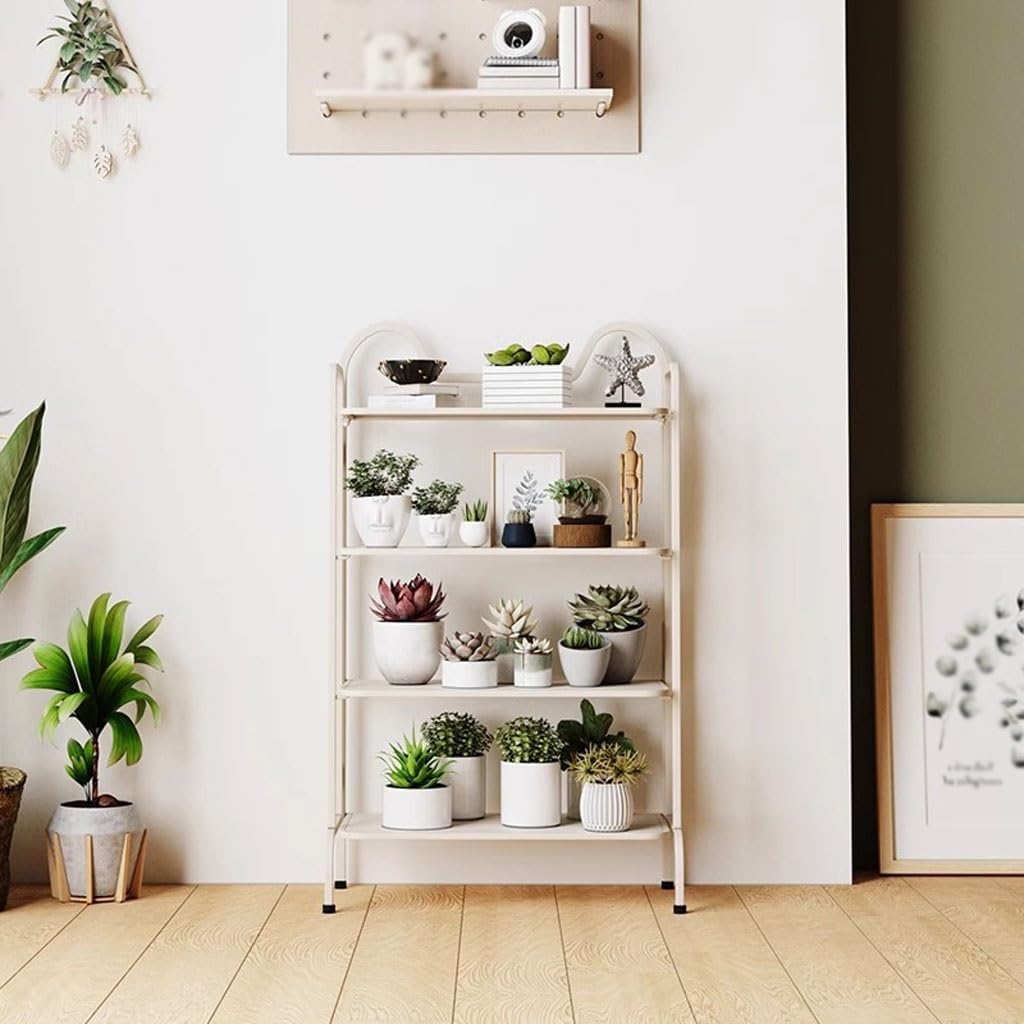 Multi Tiered Plant Stand Indoor Living Room Floor-Standing Wall-Mounted Succulent Plant Display Rack Balcony Multi-Layer Flower Rack Flower Pot Rack Corner Outdoor Plant Stand