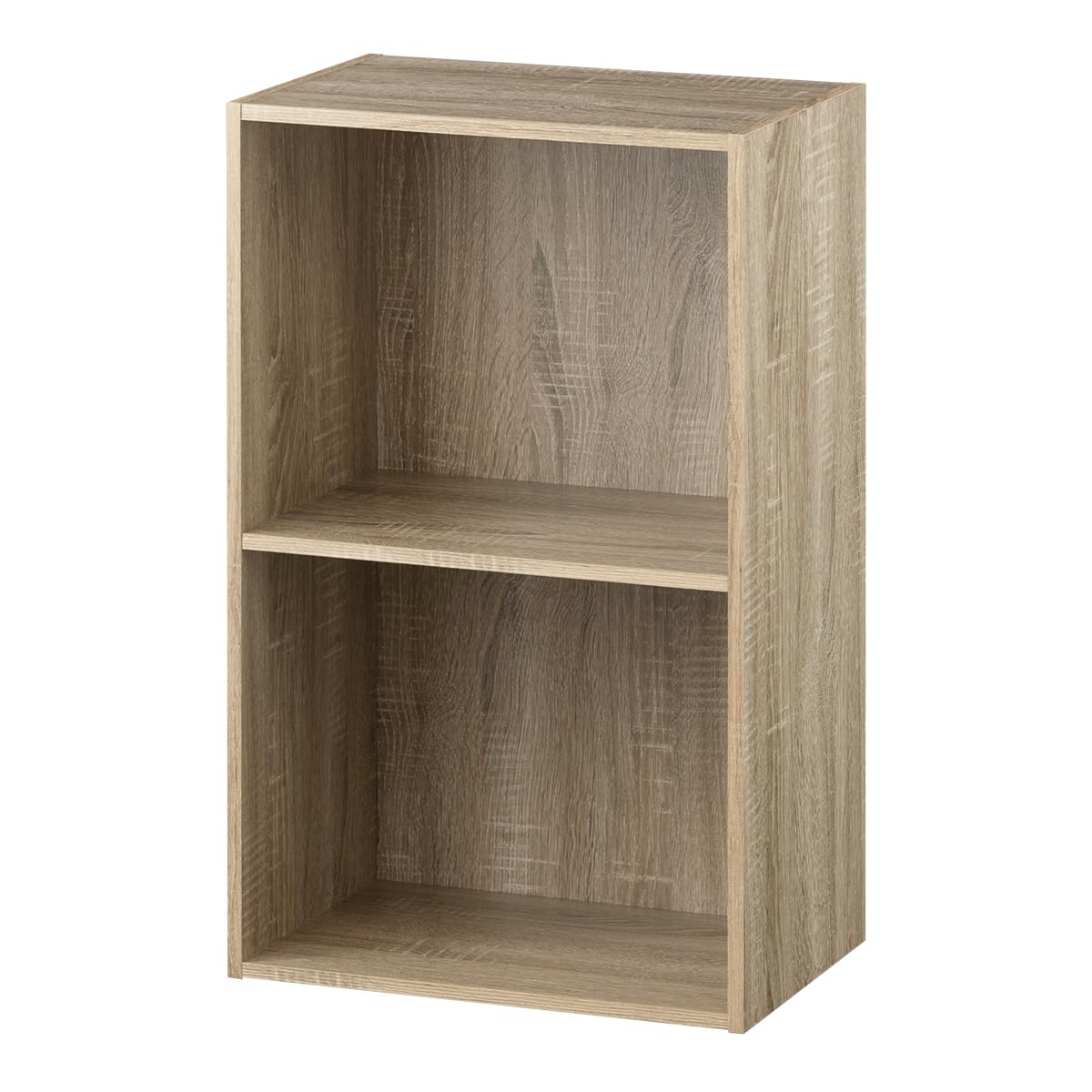 Amazon｜ぼん家具 カラーボックス 2段 A4対応 幅41.4×奥行29.1×高さ