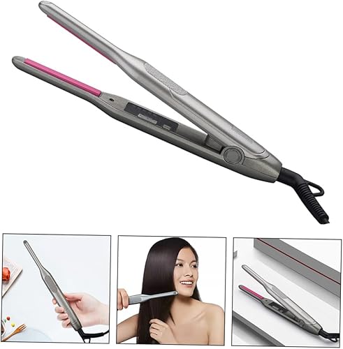 Miniatura 8 de Mikinona Herramienta de alisado y rizador de pelo de viaje, dispositivo de peinado compacto de mano para facilitar el rizado y alisar el