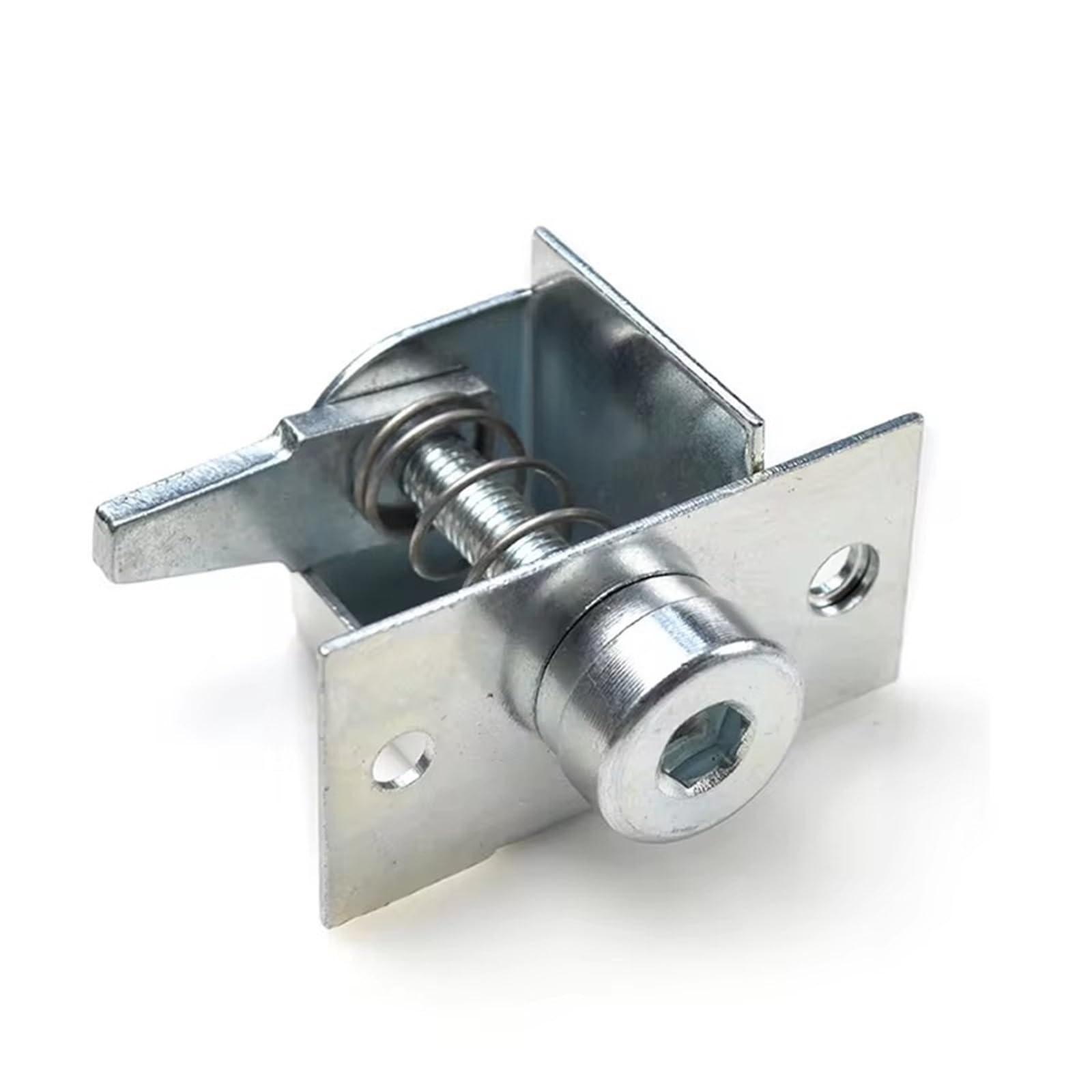 Serrure à came tubulaire anti-blocage en métal pour porte d'armoire et panneau hexagonal L