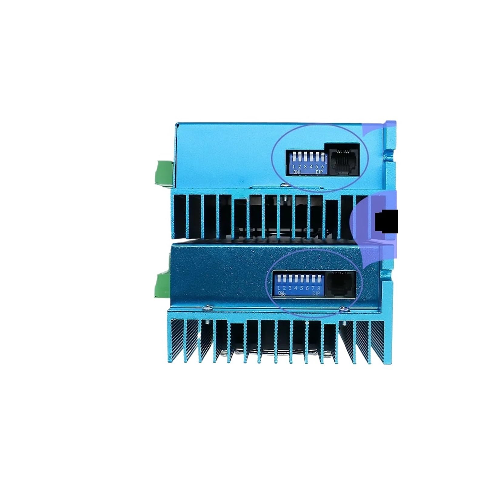 GJZIFGFWQ Stepper Motor Driver HBS86H HBS860H HBS86 Hybrid Servo Nema34 Closed Loop Encoder Controller with RS232(HBS86 RS232)