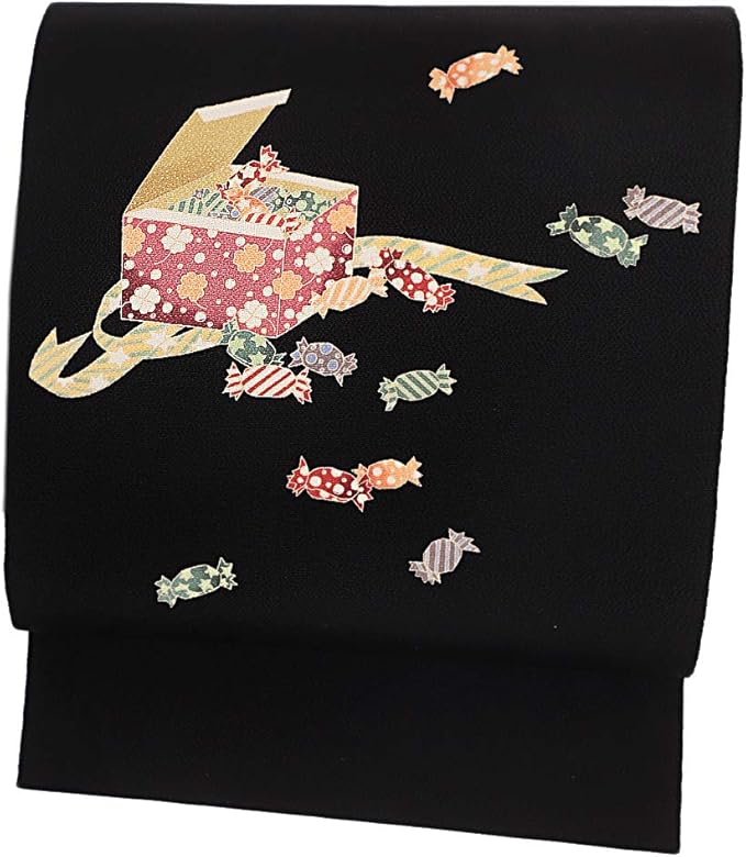 Amazon 名古屋帯 秀美 十日町友禅 正絹 ちりめん 浜ちりめん 黒 黒地 プレゼント 箱 ギフト キャンディー 飴 お菓子 リボン ホワイトデー 九寸 九寸名古屋帯 手縫い オリジナル お仕立て上がり お洒落着 カジュアル おしゃれ 粋 かわいい お食事会 お買い物 普段の Amazon 名古屋帯 秀美 十日町友禅 正絹 ちりめん 浜ちりめん 黒 黒地 プレゼント 箱 ギフト キャンディー 飴 お菓子 リボン ホワイトデー 九寸 九寸名古屋帯 手縫い オリジナル お仕立て上がり お洒落着 カジュアル おしゃれ 粋 かわいい お食事会 お買い物 普段の