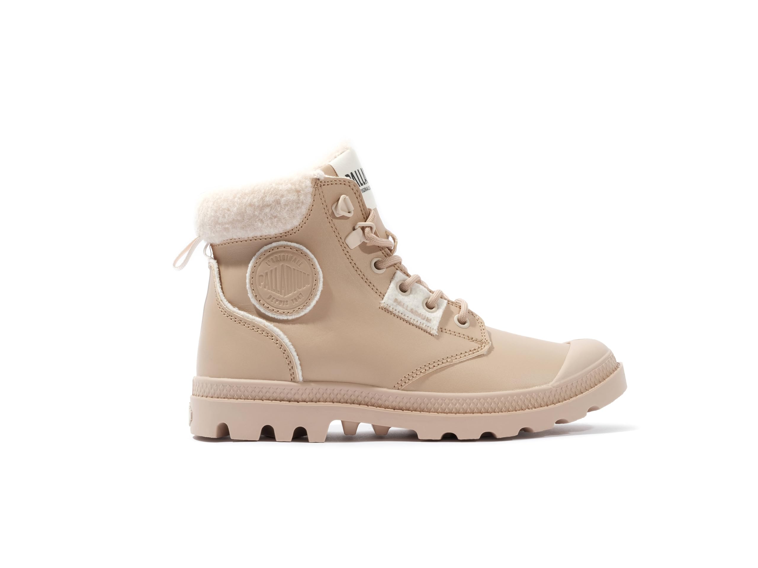 Shoes Palladium | Pampa Hi Snow Warm | Beige Tan
