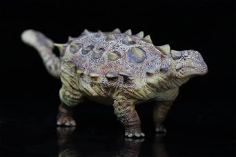 BACALYSO | HAOLONGGOOD 1/35 Size Ankylosaurus Grade 5.9 inches 15 cm Grtoys PVC CE Certified, Painted, Birdck, Herbivorous Dinosaur Figure, Realistic Model, Desktop Plastic Model, Toy, Freestanding,