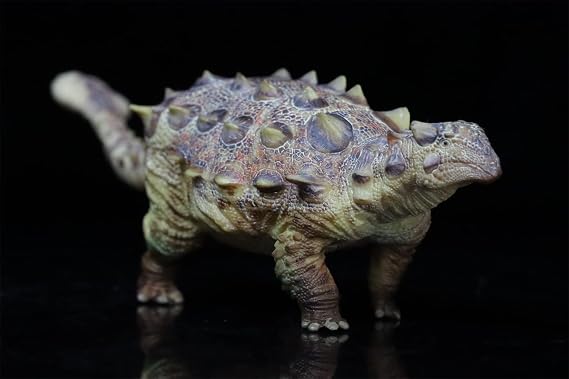 BACALYSO | HAOLONGGOOD 1/35 Size Ankylosaurus Grade 5.9 inches 15 cm Grtoys PVC CE Certified, Painted, Birdck, Herbivorous Dinosaur Figure, Realistic Model, Desktop Plastic Model, Toy, Freestanding,