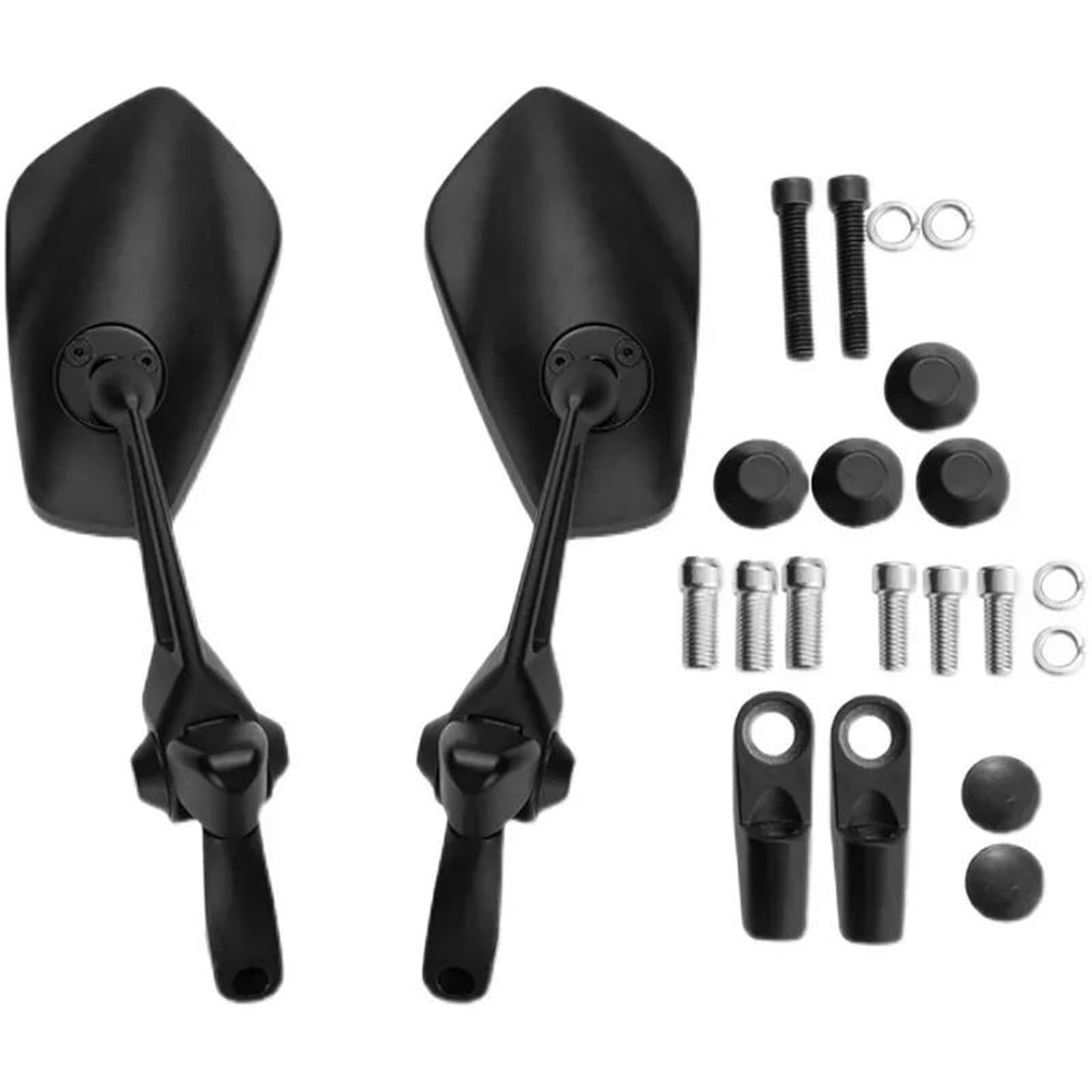 Sicurezza del veicolo 1 Paio Per Moto Corsa Specchietti Retrovisori Sportivi Per Kawasaki Per Ninja 300 Ex300 400 250sl