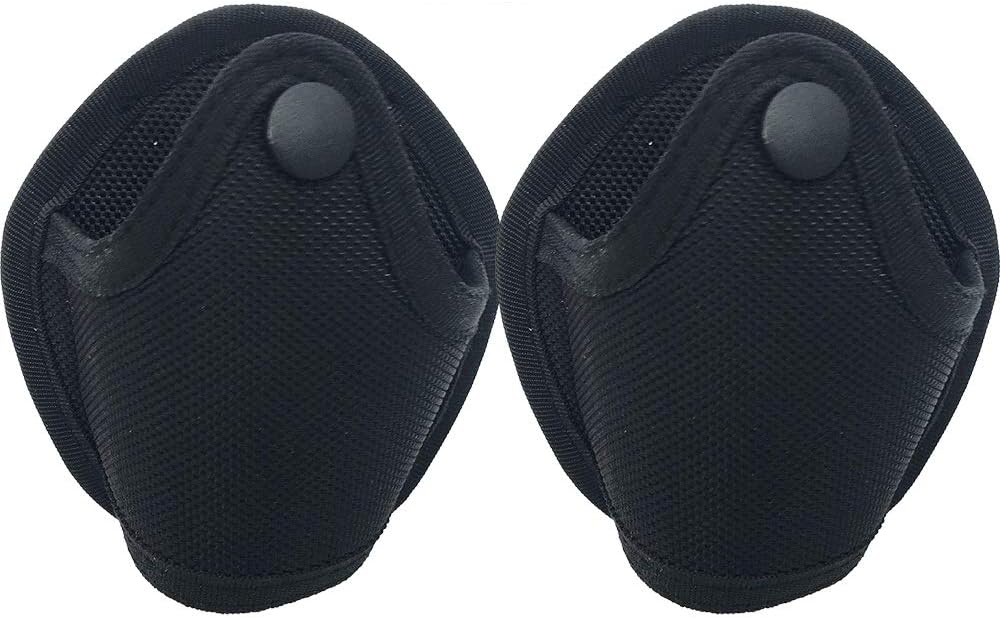 2 Pack Universal Quick Release Handcuff Case Top Open