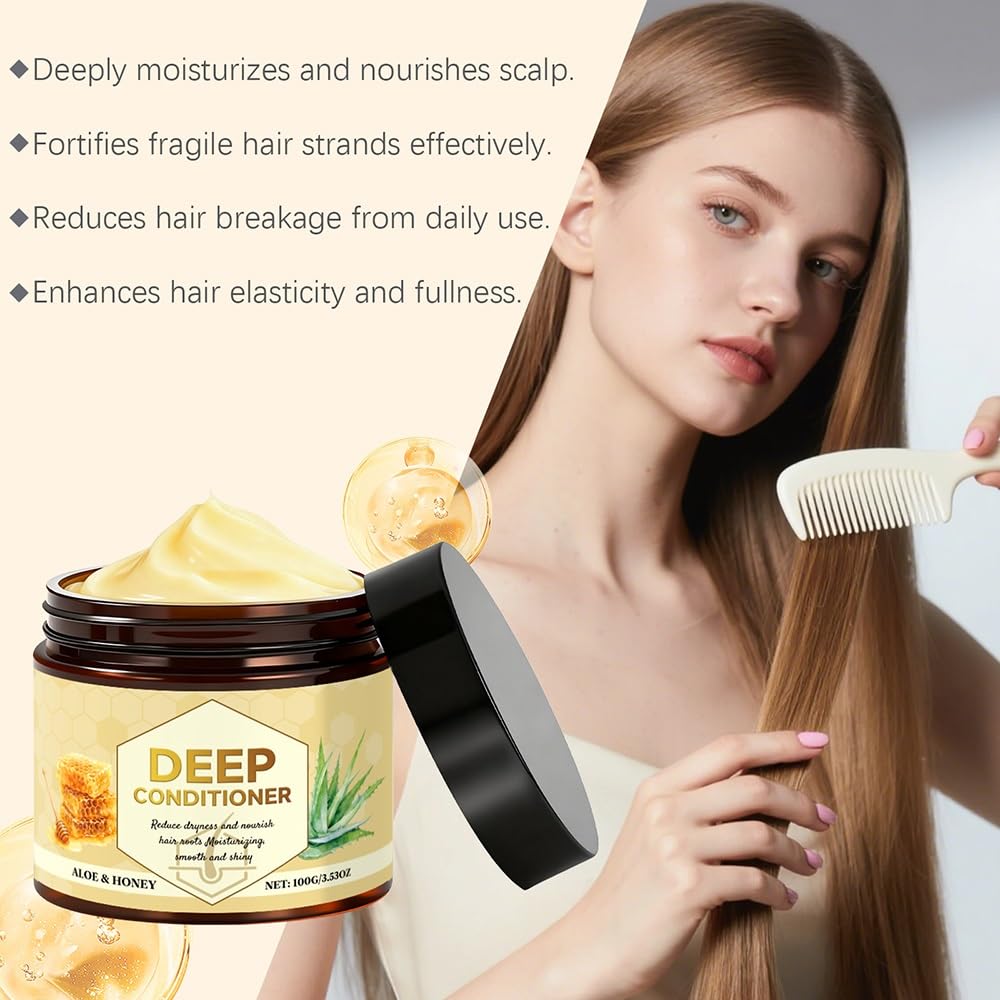 Maschera balsamo for capelli a risciacquo idratante profonda