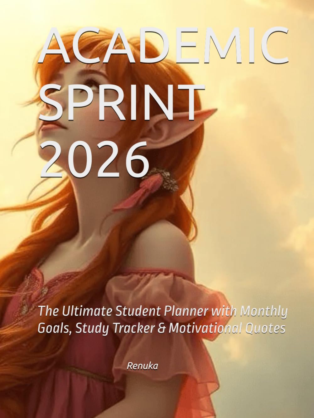 ACADEMIC SPRINT 2026: The Ultimate Student Planner with Monthly Goals, Study Tracker & Motivational Quotes
