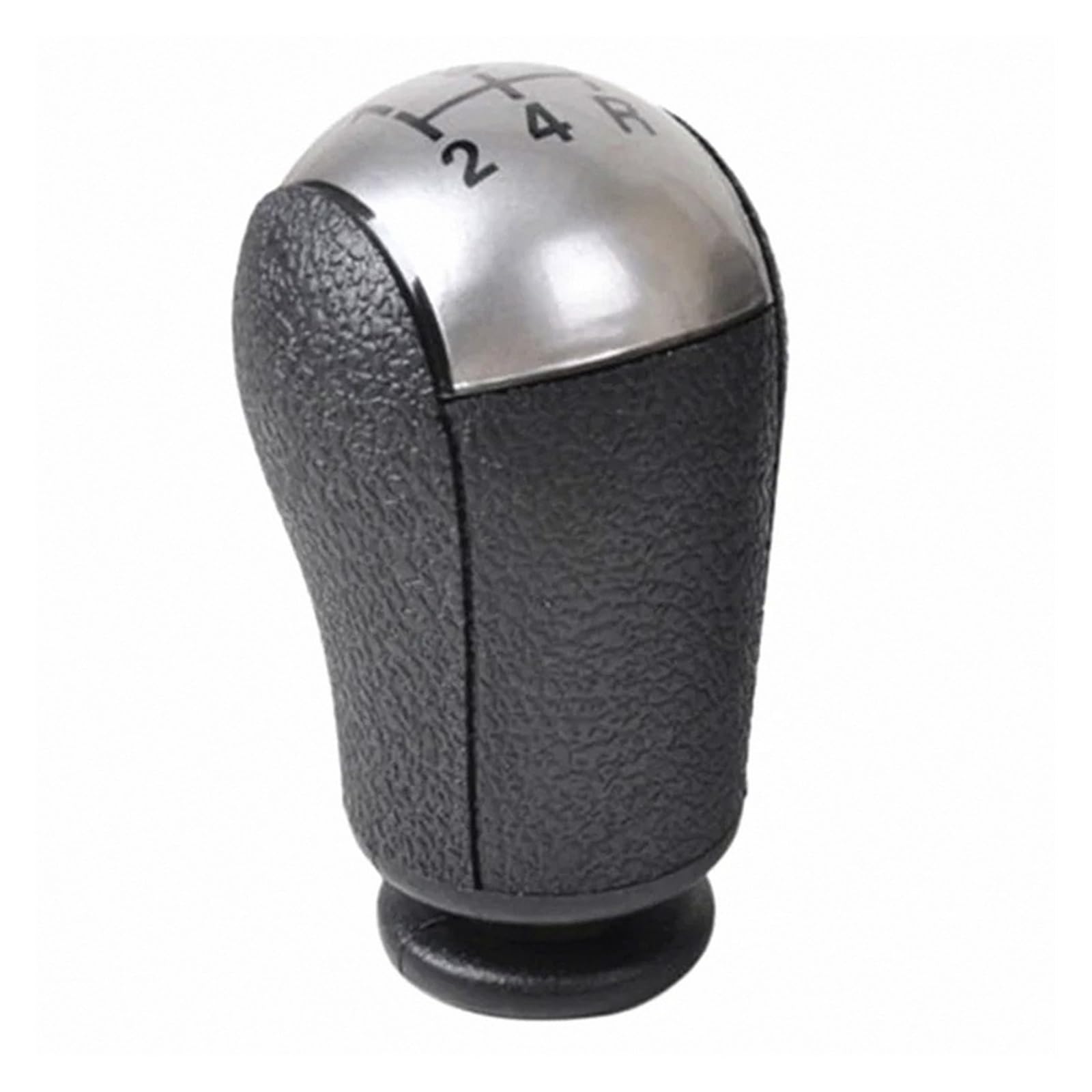 Htvtkrfgrl 5 Speed Silver Knob For Focus 2 For Mondeo Mk2 2004 - 2011 Shift Knob Silver / Black Style