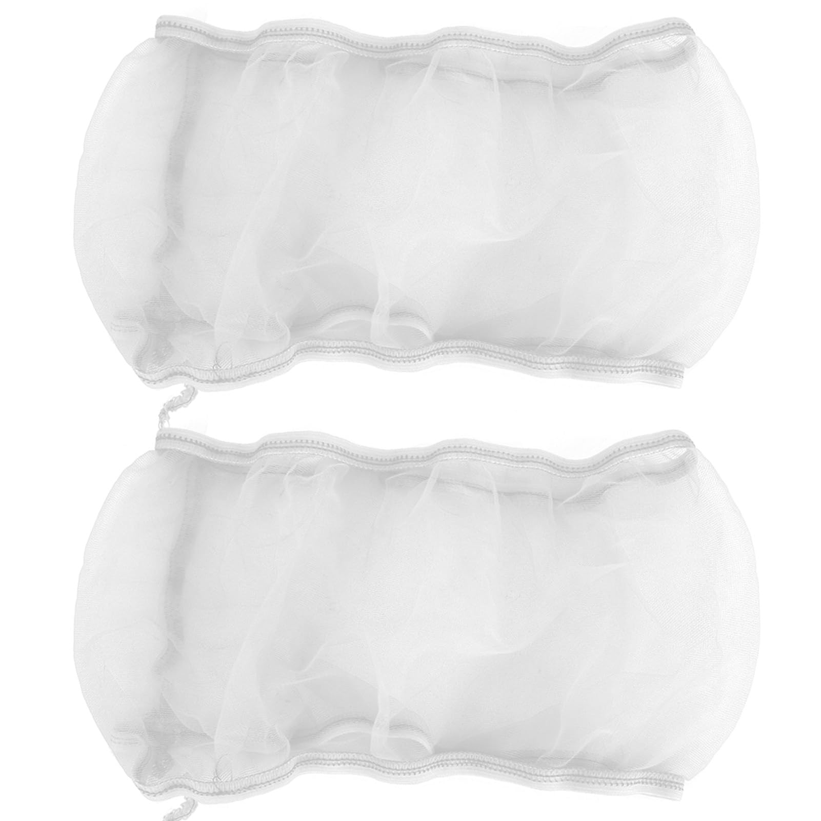 flexman FLEXMAN2PCS Large Bird Cage Cover, Washable Bird Cage Seed Cather, Lightweight Polyester Mesh Net with Elastic Holds for Parrot Parakeet Round Square Cages (Small)