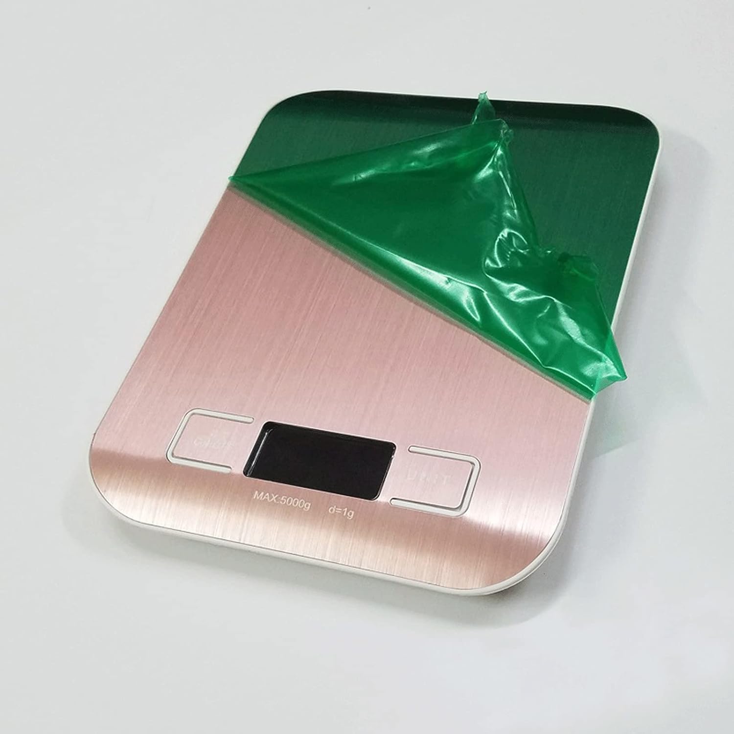 Kitchen Scale Digital Kitchen Scales Stainless Steel Food Diet Balance Measure Tools Weight Libra Scales(Rose red)