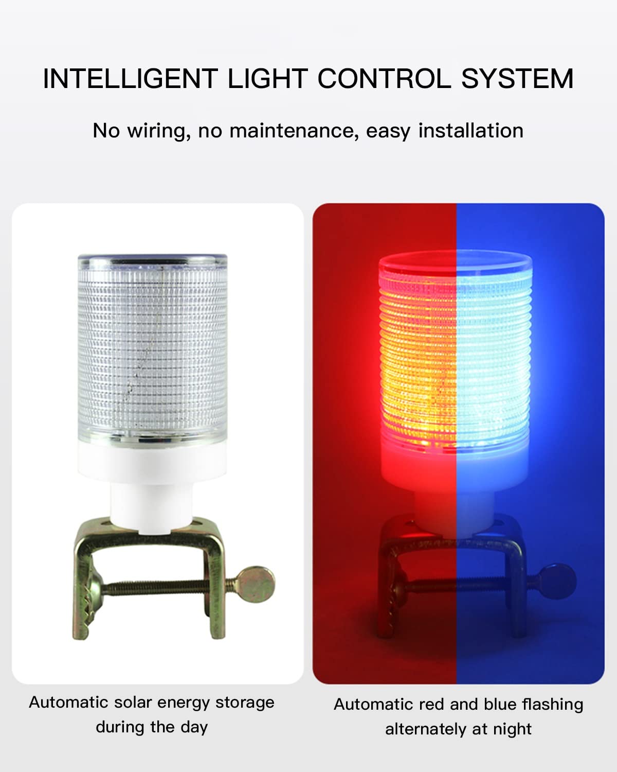 Feux De Navigation Bateau Solaire LED – Charge Solaire, Aimant Puissant, Étanchéité Totale (Blanc / Rouge / Vert)