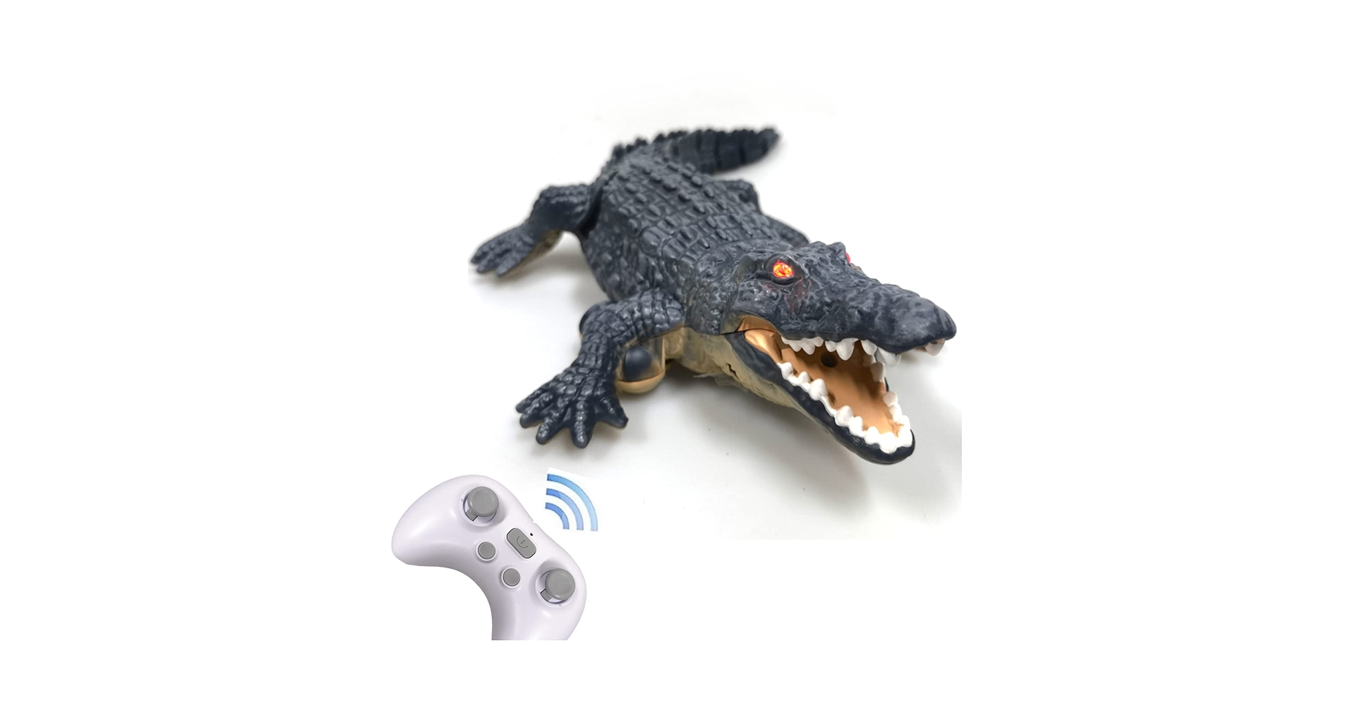 Amazon.co.jp: MANLE ロボット鰐 RCクロコダイル ロボット RC