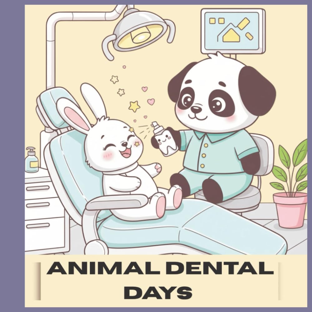 Animal Dental Days| A Fun Coloring Book About Healthy Smiles