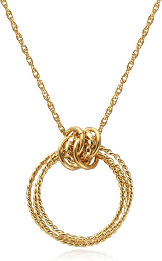 Amazon | [R-days代官山] トリプルドットリング ネックレス グラス