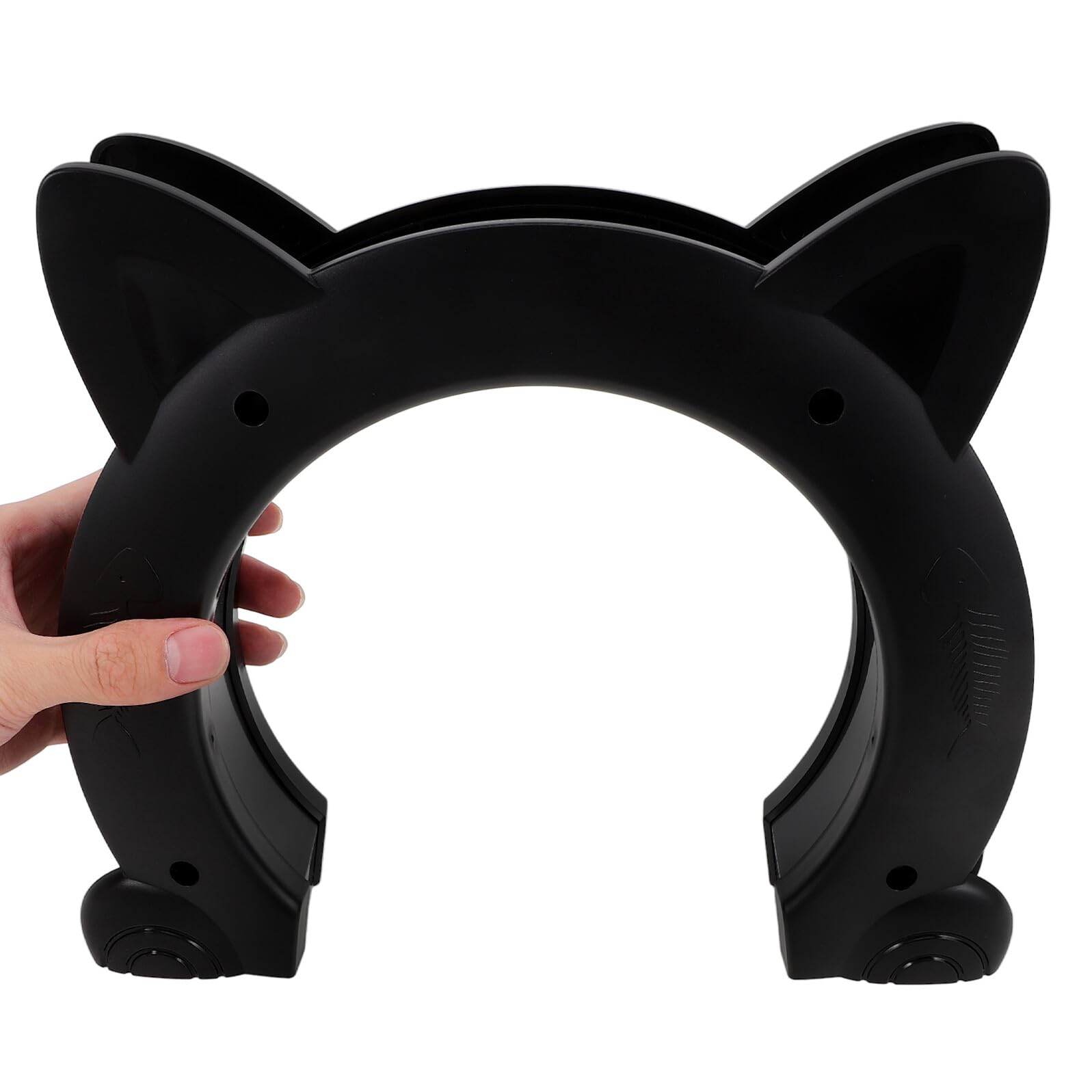 Pet Interior Door Katze Design Robustes Kunststoffmaterial Mittlere Sichere Katzenklappe für Innenbereich Vielseitig für Katzen und Kleine Hunde Einfache Reinigung Langlebig und