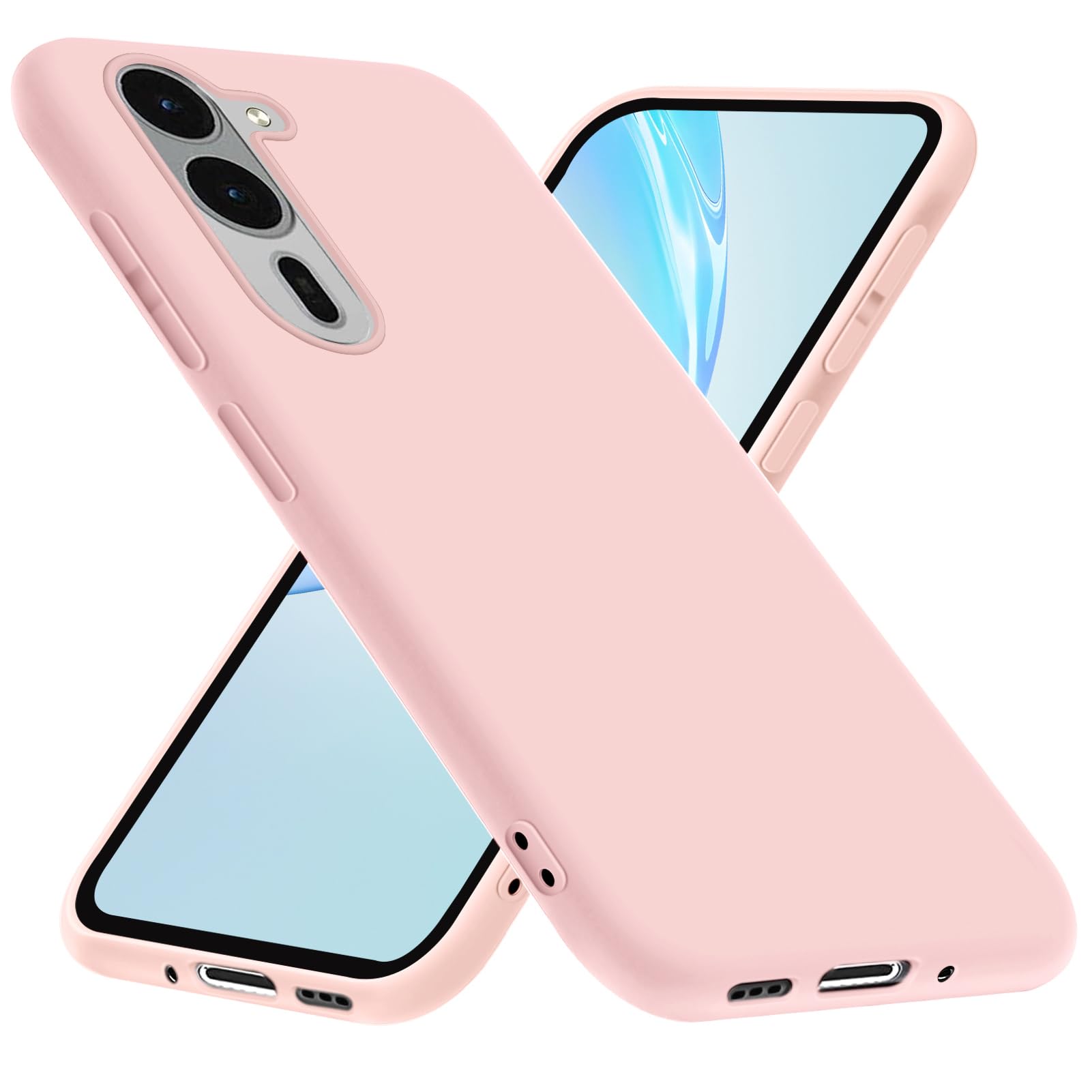 Arrows We2 Plus 用 ケース tpu F-51E 用 ケース シリコン保護ケース 磨り表面 スマホケース スリム 薄型 ストラップホール 一体型 指紋防止 軽量 人気 アローズwe2 Plus 用 携帯カバー ピンク W-PYGJ-68-03