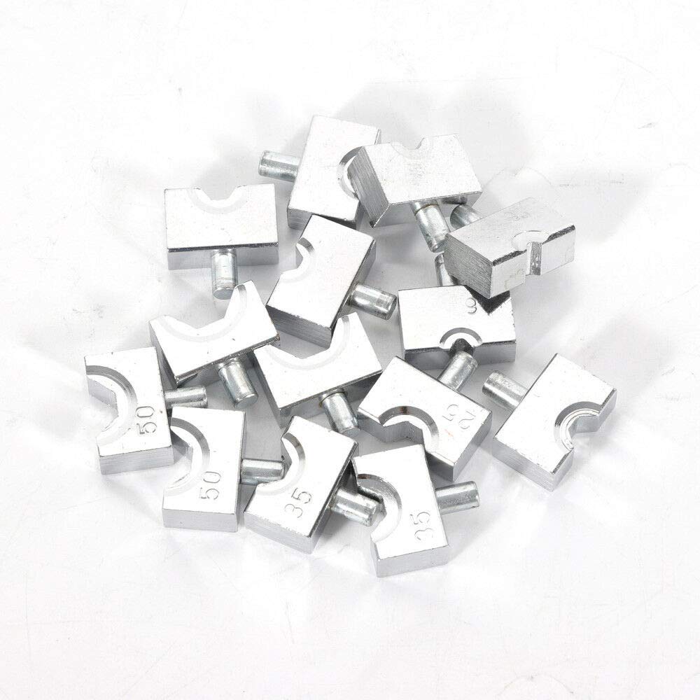 5T pinza idraulica per crimpare connettori con 8 fori per foratura, pinza crimpatrice capicorda 4-70 mm²