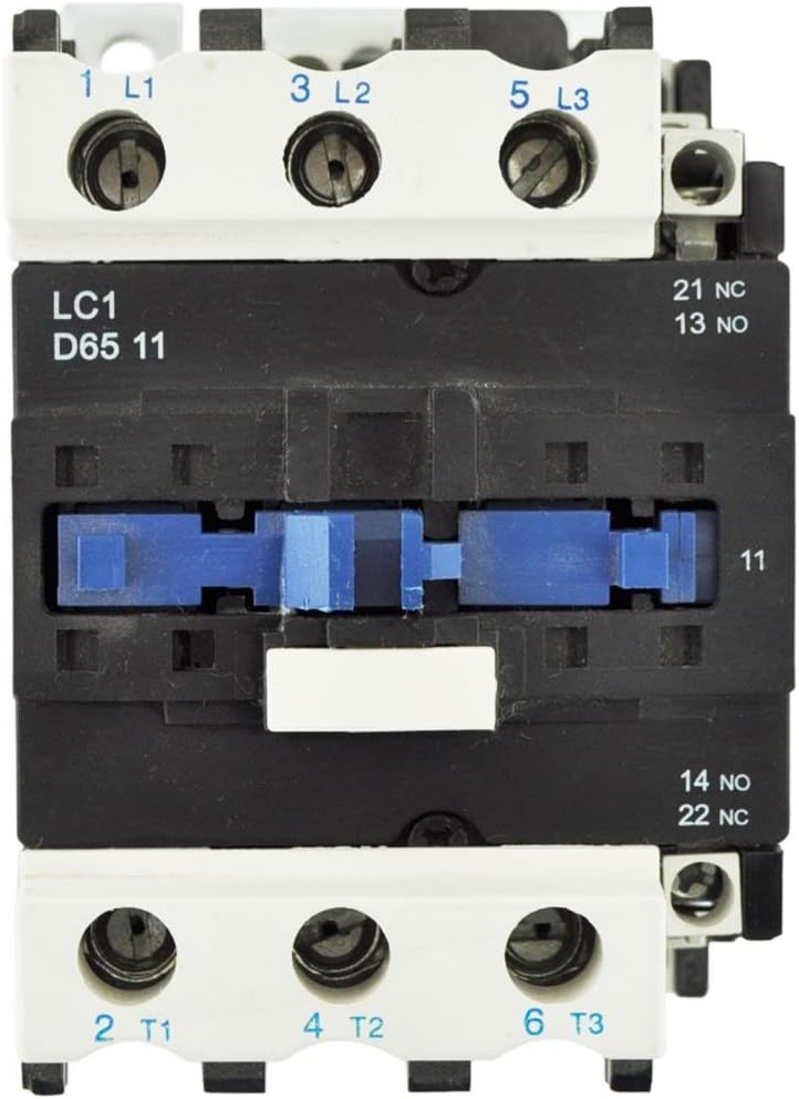 BLC1D6511, Replacement 80A 600V 3P with 110/120VAC Closing Coil for TeSys D Contactor LC1D6511