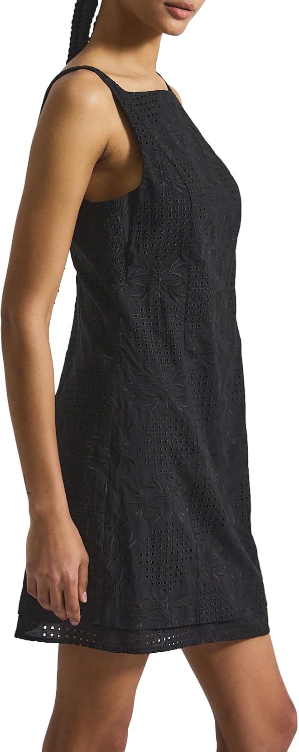 Derek Lam 10 Crosby Womens Saige Garden Tile Eyelet Mini Dress - Image 3