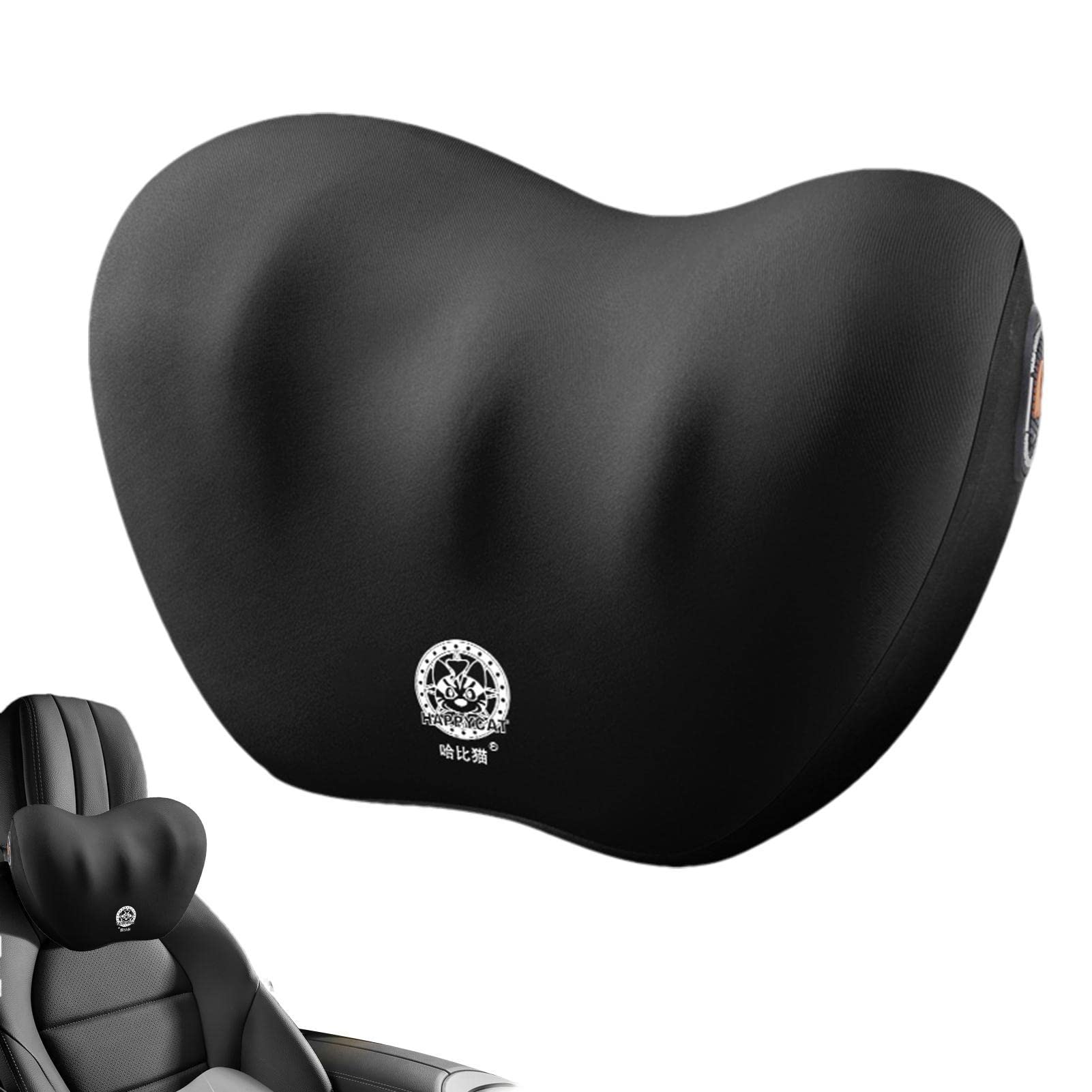Cuscino per Il Collo dell'auto per la Guida, Supporto per Il Collo dell'auto per Il Sedile di Guida, Supporto Lombare per poggiatesta in Memory Foam, Cuscino per poggiatesta per Auto per Supporto ce