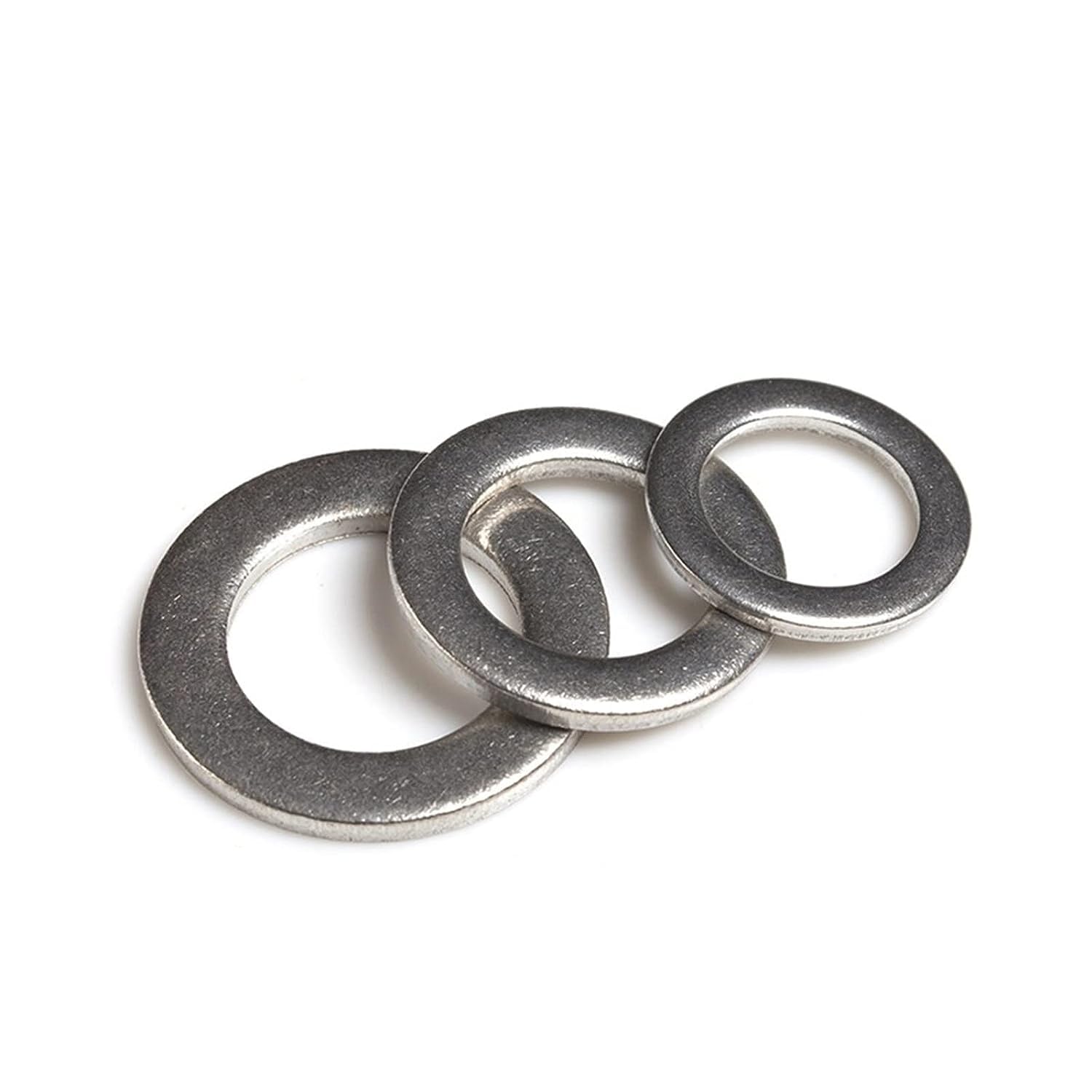 rondella piatta, rondelle in acciaio 5-100 pezzi Rondelle piane, Rondelle metalliche, Rondelle in acciaio inossidabile, M2/M2.5/M3/M4/M5/M6/M8/M10/M12/M14/M16/M18/M20/M24/M27/ M30/M33/M36 (dimensione: