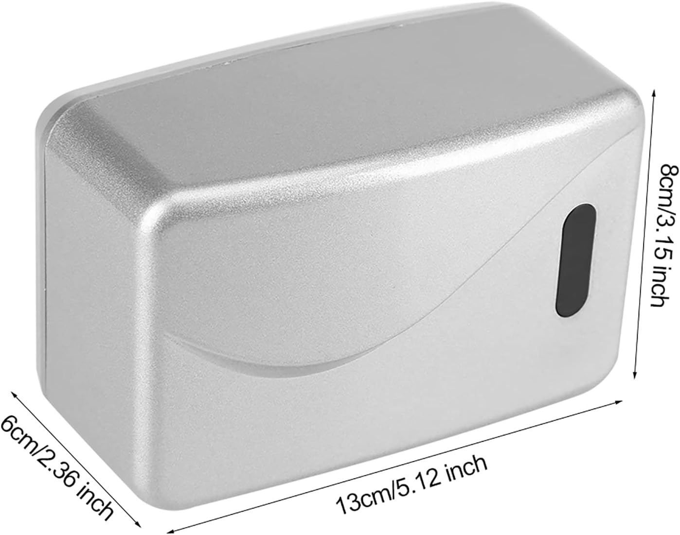 Gavigain DC 6V Bathroom Toilet Exposed Wall Mounted Automatic Sensor Touchless Urinal Flush Valve