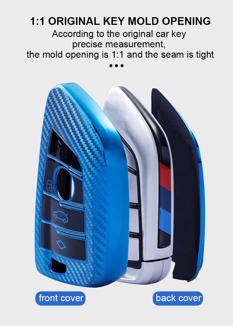 Ontto Cover Chiave BMW In TPU – Morbida E Protettiva Per Serie 1, 3, 5, X3, X4 E Tanti Altri Modelli