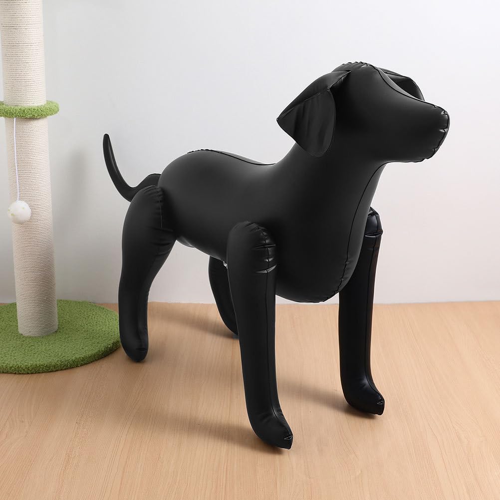 Happyyami Inflatable Dog Mannequin 31.50 Inch 2Pcs Pet Clothing Display Model for Small Dogs Shop Stand Puppy Jumpers Showcase - Image 4