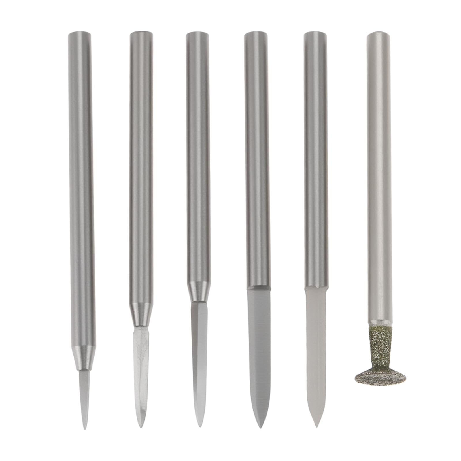 6x Juego de Brocas para Tallado de Madera de 1/8 de Pulgada Compatibles con Herramientas D-remel Amoladora de Troqueles