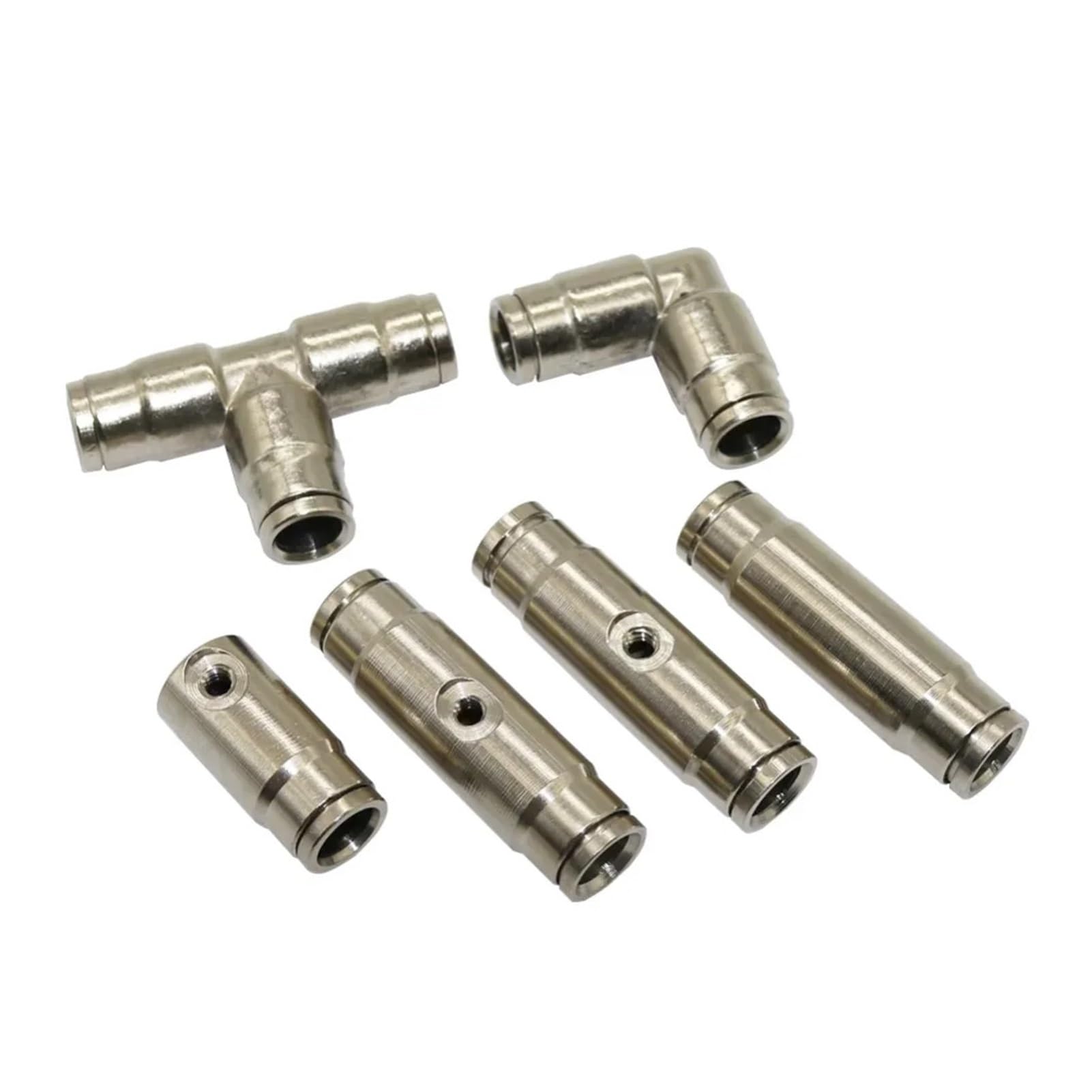20 pezzi 3/8" Connettore rapido a innesto OD 9,52 mm Raccordo for tubi Raccordi for sistemi di irrigazione a nebulizzazione a pressione for giardinaggio e raffreddamento(4-way)