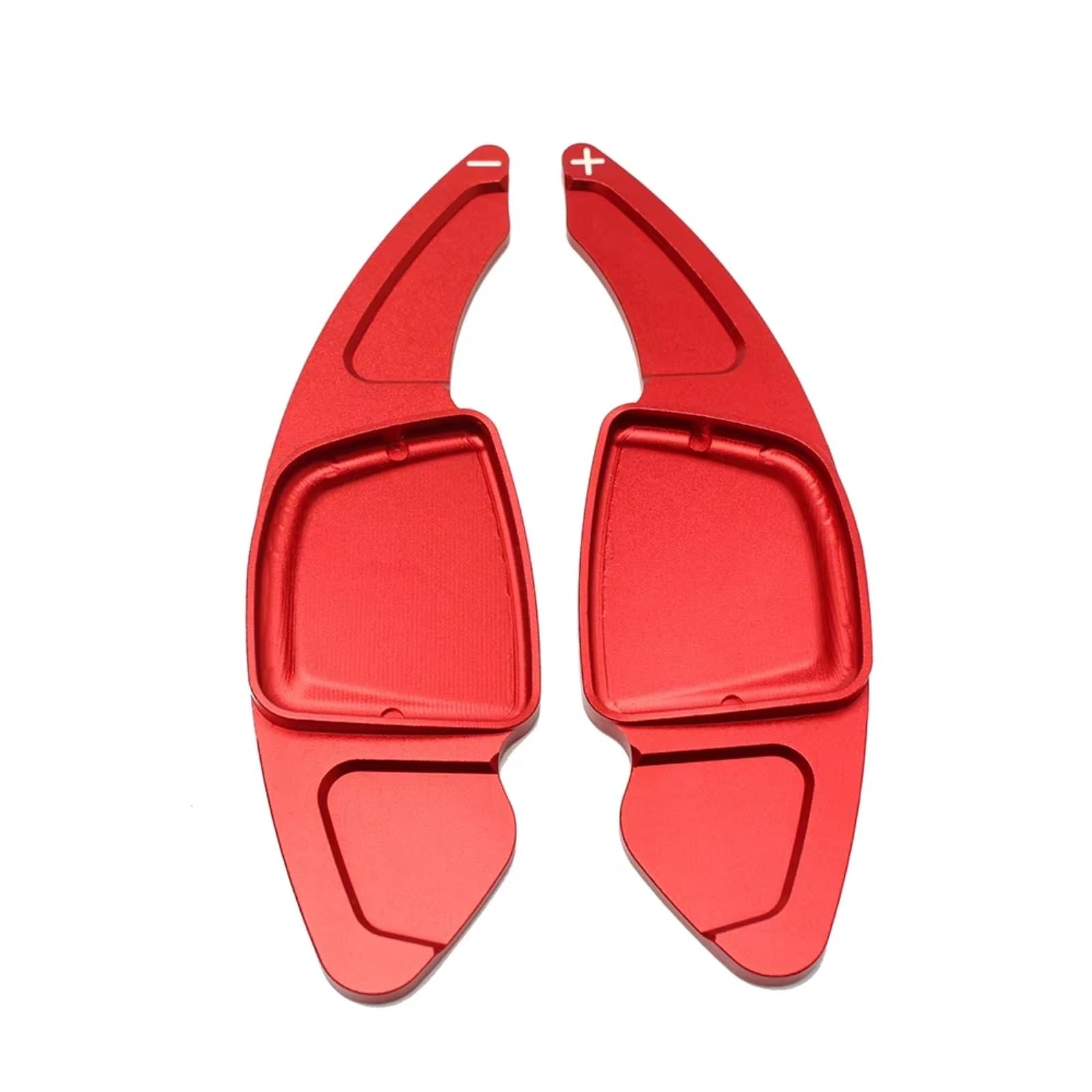ZTGUIOQ Paddle Shifter Extensions Compatible with A3 A5 2021 for A4 S4 2020 2021 Car Steering Wheel Shift Paddle Extension Shifters Paddle Shifter 2pcs(Red)